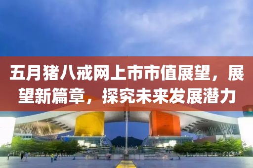 五月猪八戒网上市市值展望，展望新篇章，探究未来发展潜力