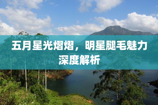 五月星光熠熠，明星腿毛魅力深度解析