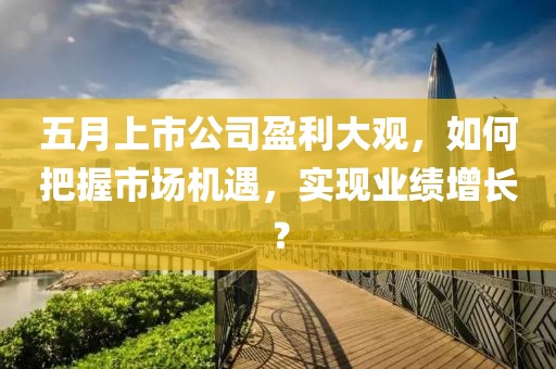 五月上市公司盈利大观，如何把握市场机遇，实现业绩增长？