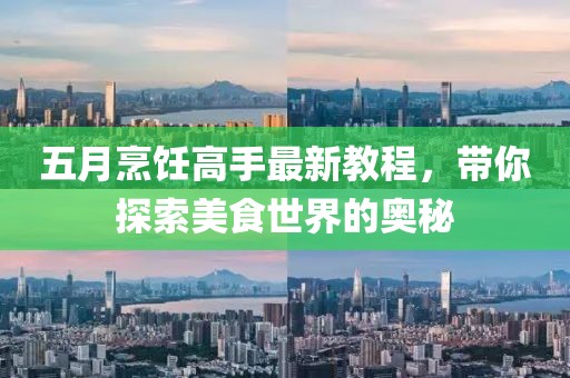 五月烹饪高手最新教程，带你探索美食世界的奥秘