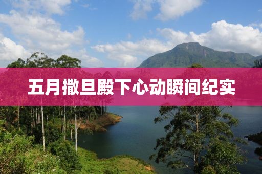 五月撒旦殿下心动瞬间纪实