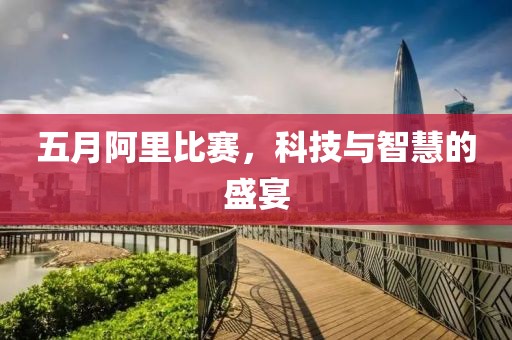 五月阿里比赛，科技与智慧的盛宴