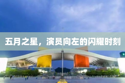 五月之星，演员向左的闪耀时刻