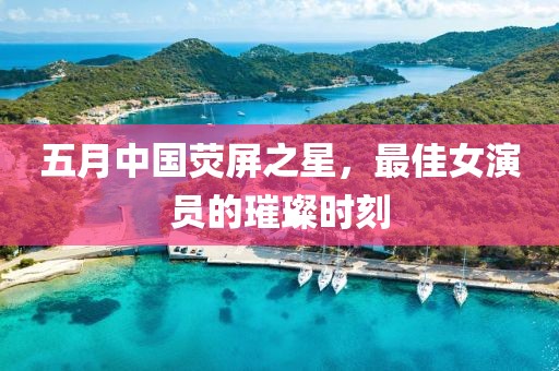 五月中国荧屏之星，最佳女演员的璀璨时刻