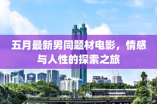 五月最新男同题材电影，情感与人性的探索之旅