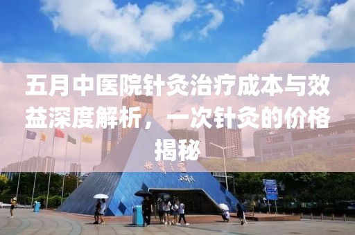 五月中医院针灸治疗成本与效益深度解析，一次针灸的价格揭秘