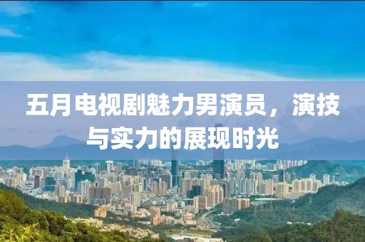 五月电视剧魅力男演员，演技与实力的展现时光