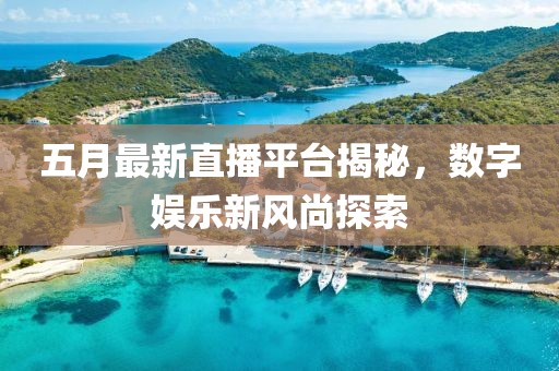 五月最新直播平台揭秘，数字娱乐新风尚探索