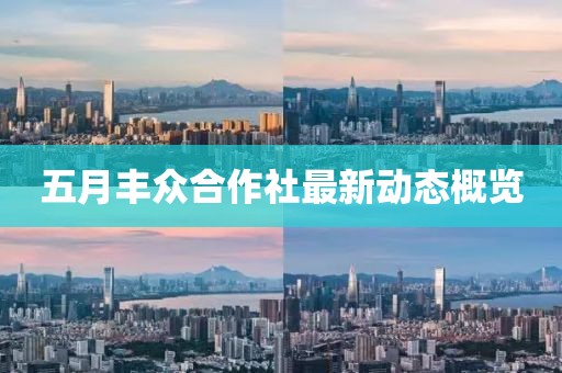五月丰众合作社最新动态概览