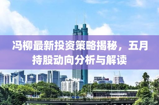 冯柳最新投资策略揭秘，五月持股动向分析与解读