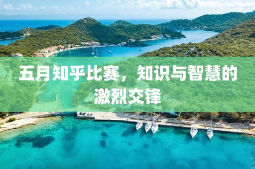 五月知乎比赛，知识与智慧的激烈交锋