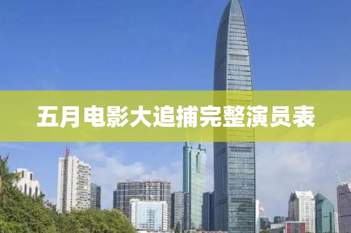 五月电影大追捕完整演员表
