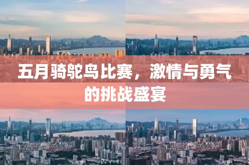 五月骑鸵鸟比赛，激情与勇气的挑战盛宴