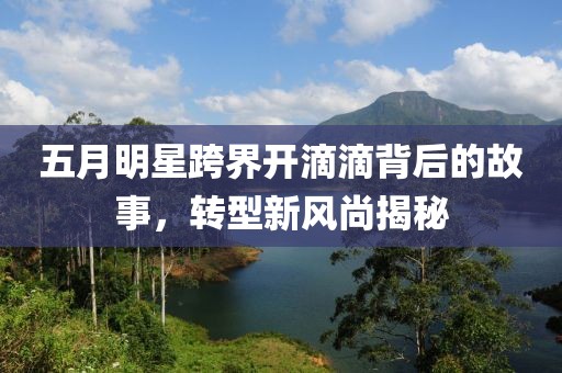 五月明星跨界开滴滴背后的故事，转型新风尚揭秘