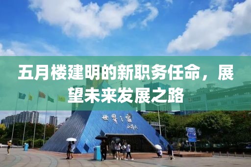 五月楼建明的新职务任命，展望未来发展之路