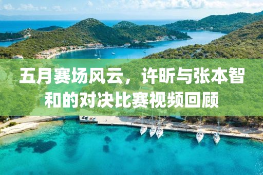 五月赛场风云，许昕与张本智和的对决比赛视频回顾