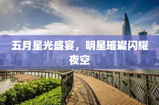 五月星光盛宴，明星璀璨闪耀夜空