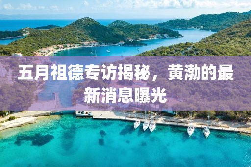 五月祖德专访揭秘，黄渤的最新消息曝光