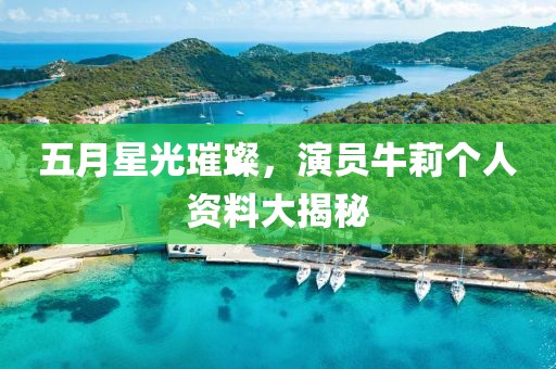 五月星光璀璨，演员牛莉个人资料大揭秘