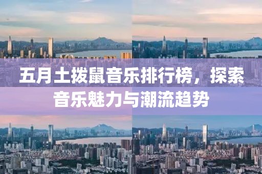 五月土拨鼠音乐排行榜，探索音乐魅力与潮流趋势