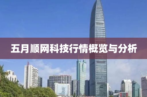 五月顺网科技行情概览与分析