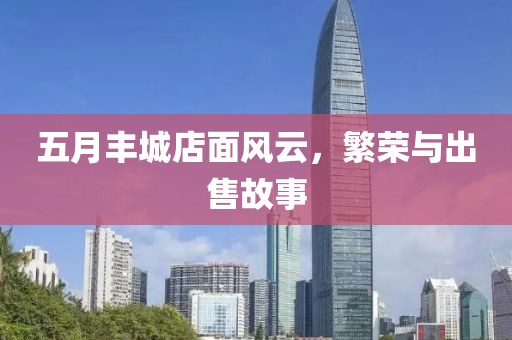 五月丰城店面风云，繁荣与出售故事