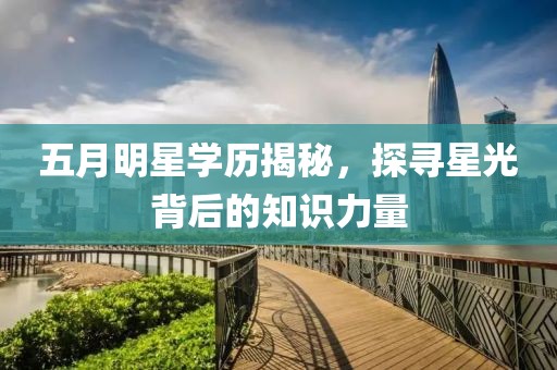 五月明星学历揭秘，探寻星光背后的知识力量