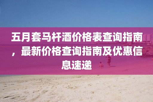 五月套马杆酒价格表查询指南，最新价格查询指南及优惠信息速递