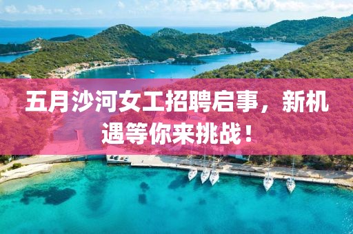 五月沙河女工招聘启事，新机遇等你来挑战！