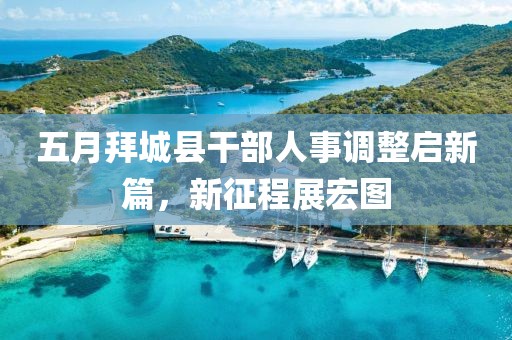 五月拜城县干部人事调整启新篇，新征程展宏图