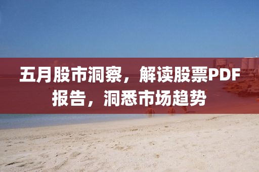 五月股市洞察，解读股票PDF报告，洞悉市场趋势