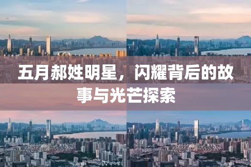五月郝姓明星，闪耀背后的故事与光芒探索