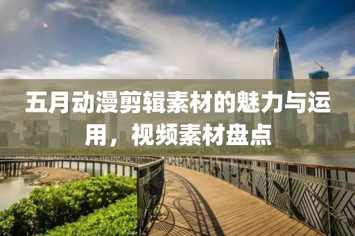 五月动漫剪辑素材的魅力与运用，视频素材盘点