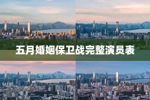 五月婚姻保卫战完整演员表