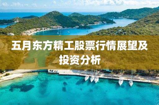 五月东方精工股票行情展望及投资分析