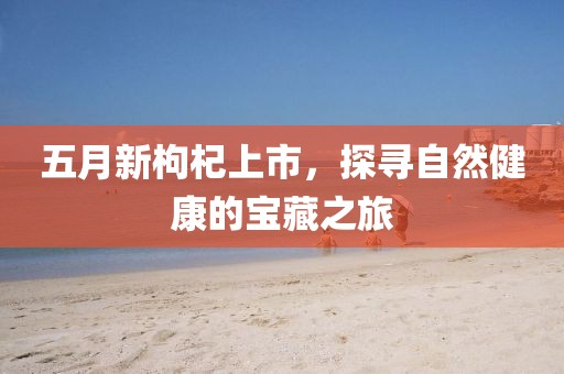 五月新枸杞上市，探寻自然健康的宝藏之旅