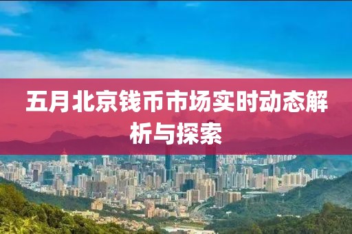 五月北京钱币市场实时动态解析与探索