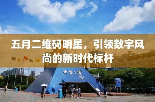五月二维码明星，引领数字风尚的新时代标杆
