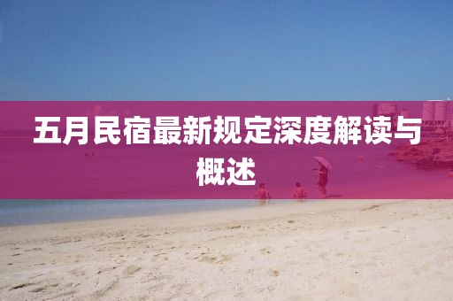 五月民宿最新规定深度解读与概述